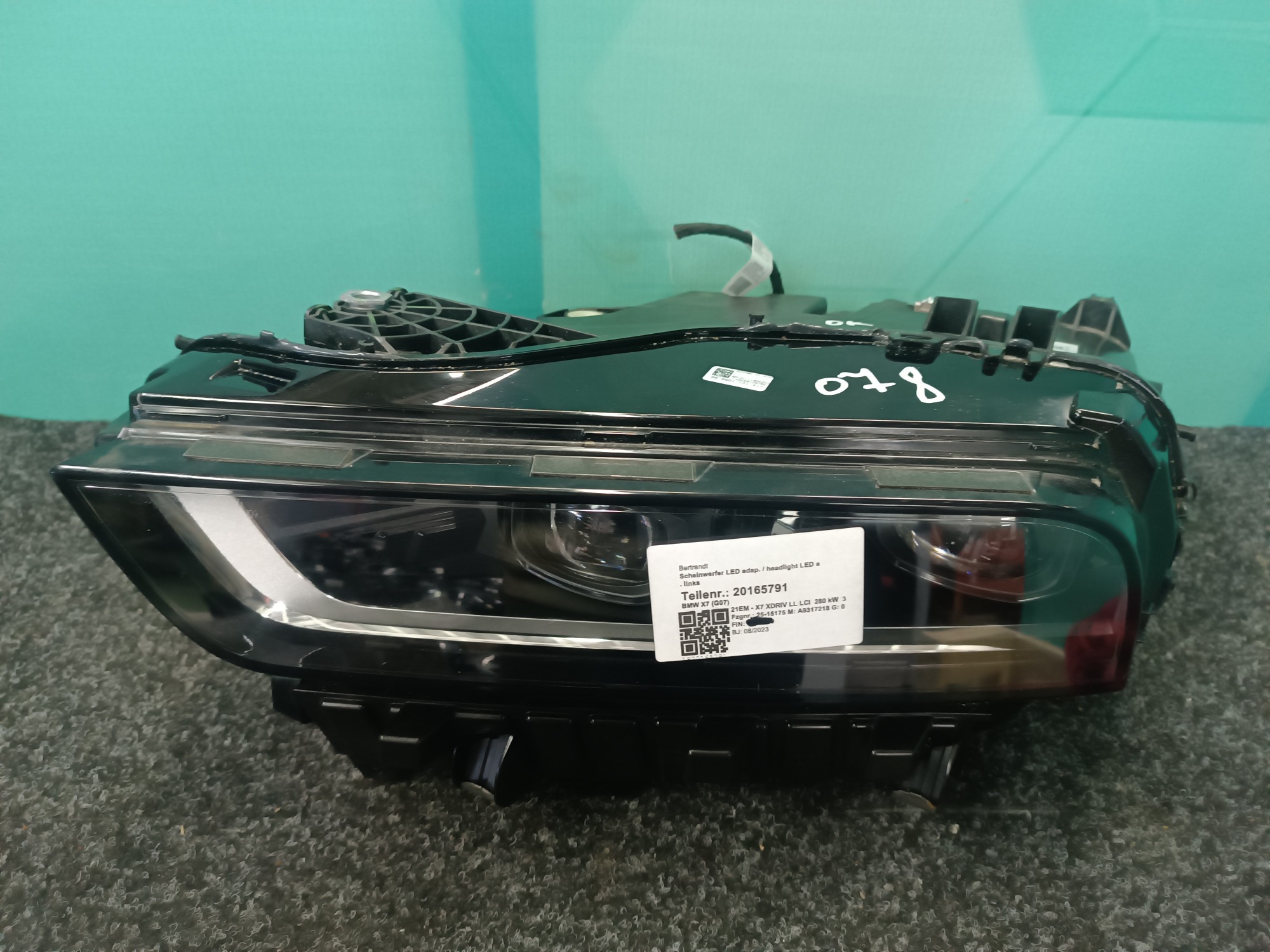 Б/у Фара передня ліва BMW X7 G07 - 1