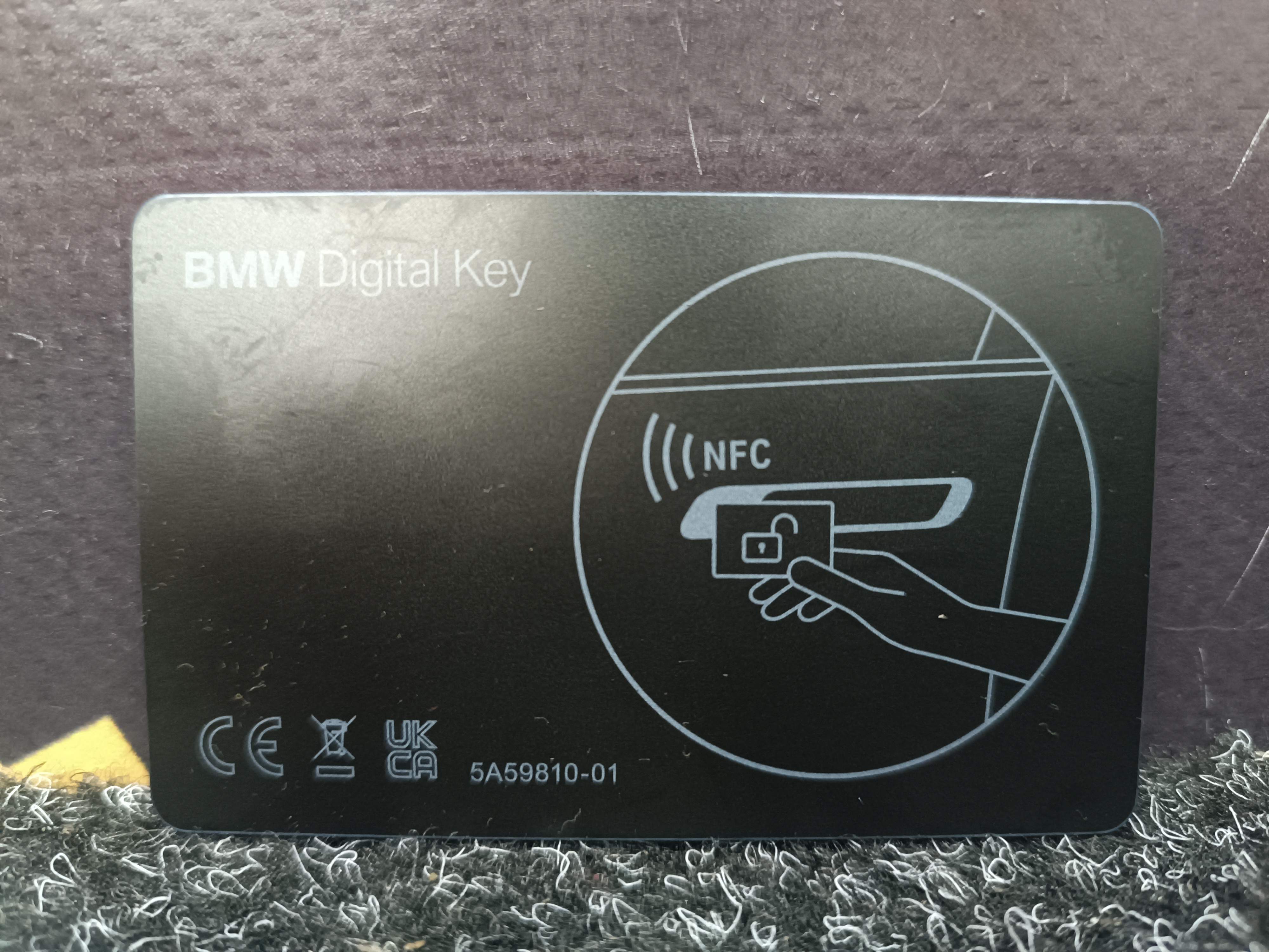 Б/у Ключ карта (Digital Key) BMW X7 G07 - 1