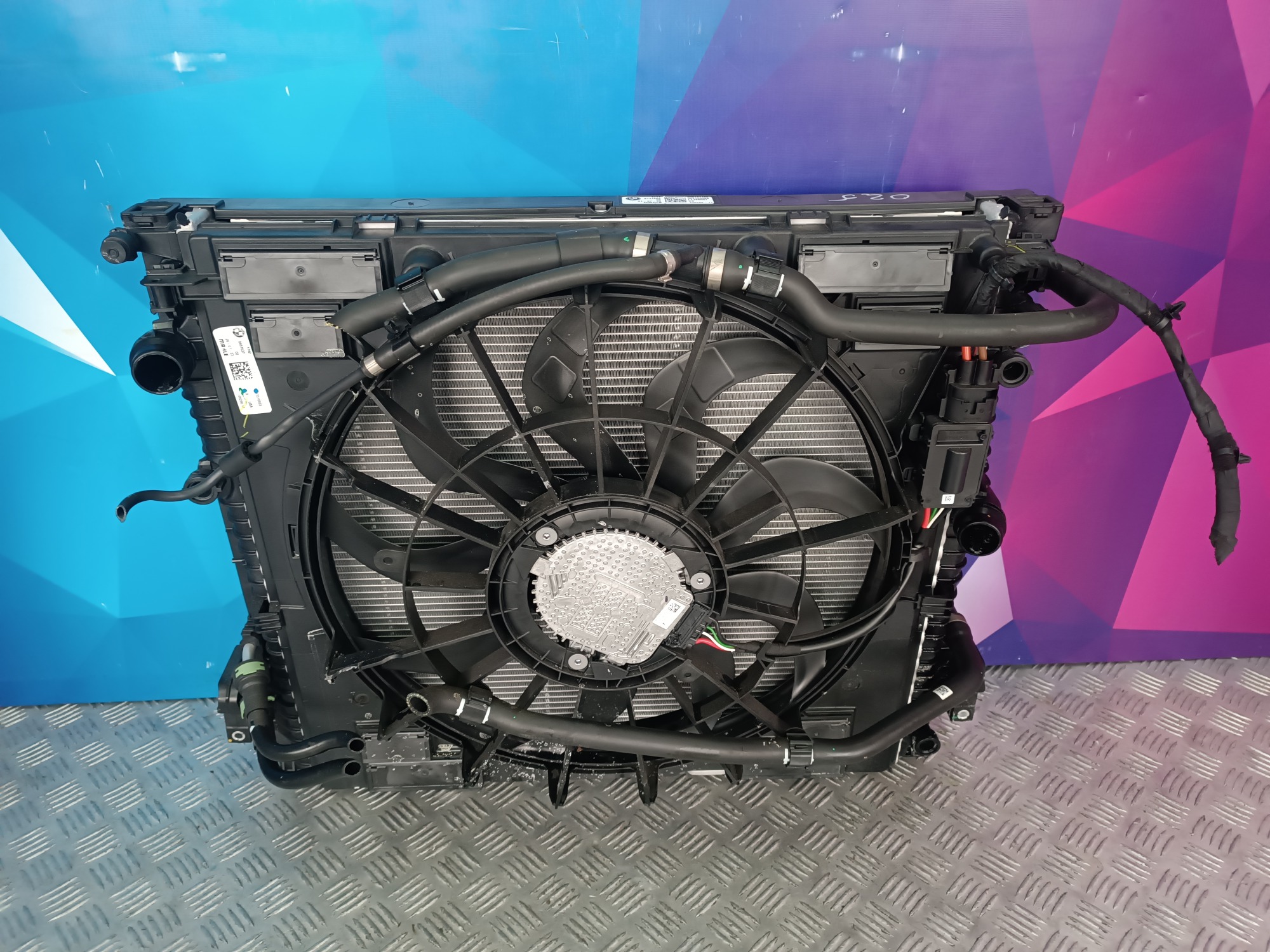 Б/у Касета радіаторів BMW X4 G02 - 1