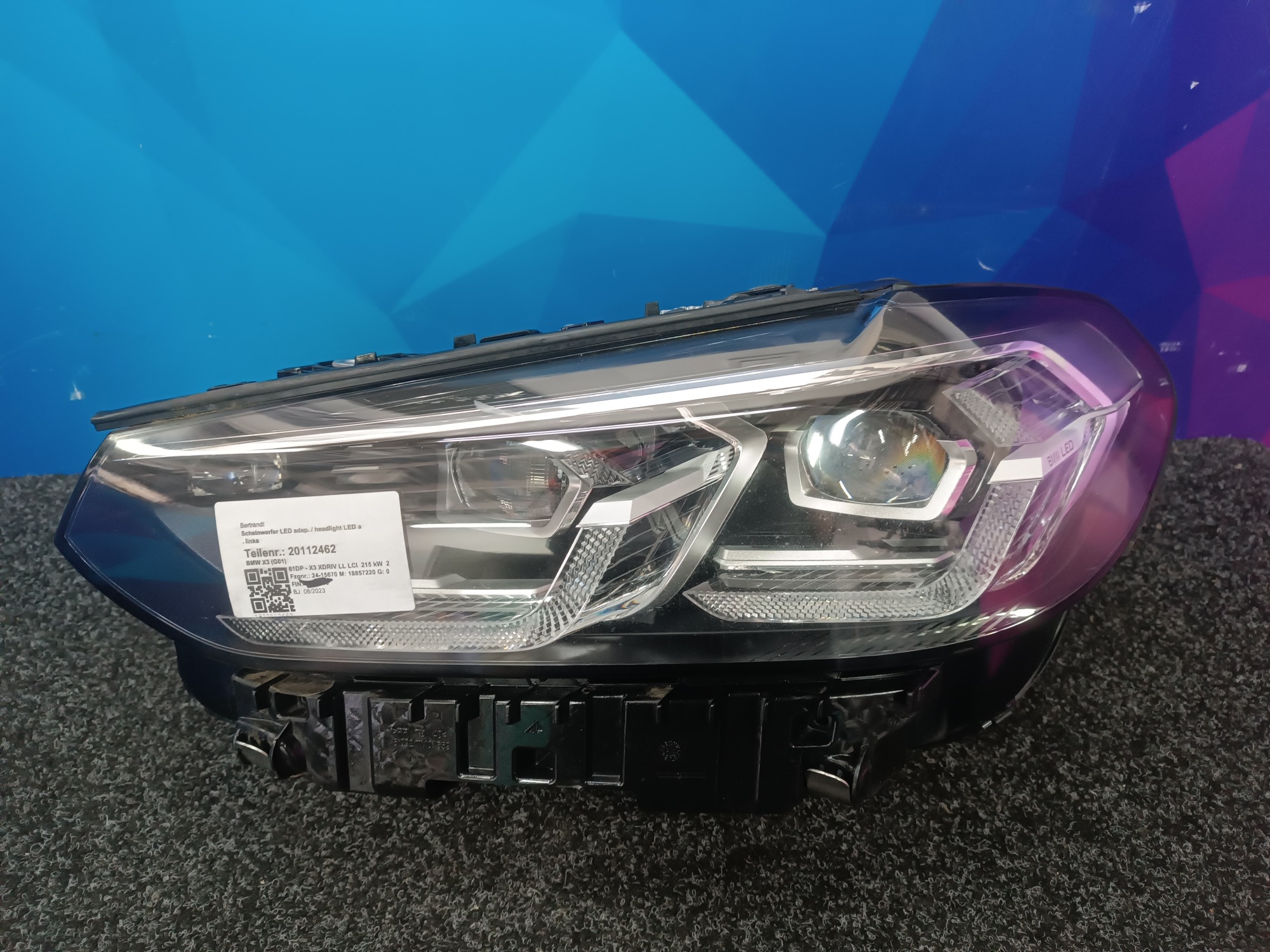Б/в Фара передняя левая BMW X3 G01 - 1