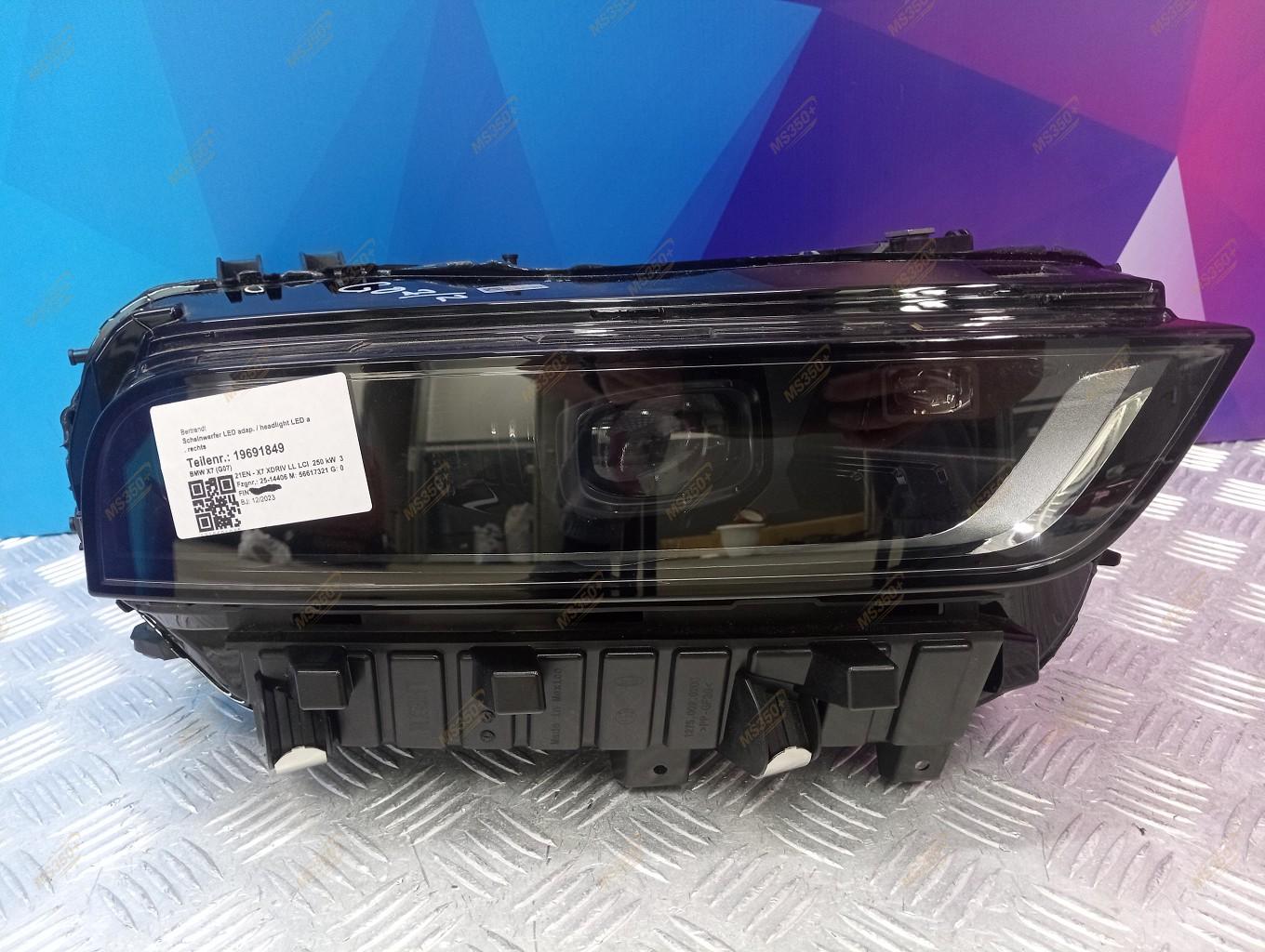 Б/у Фара передня права BMW X7 G07 - 1
