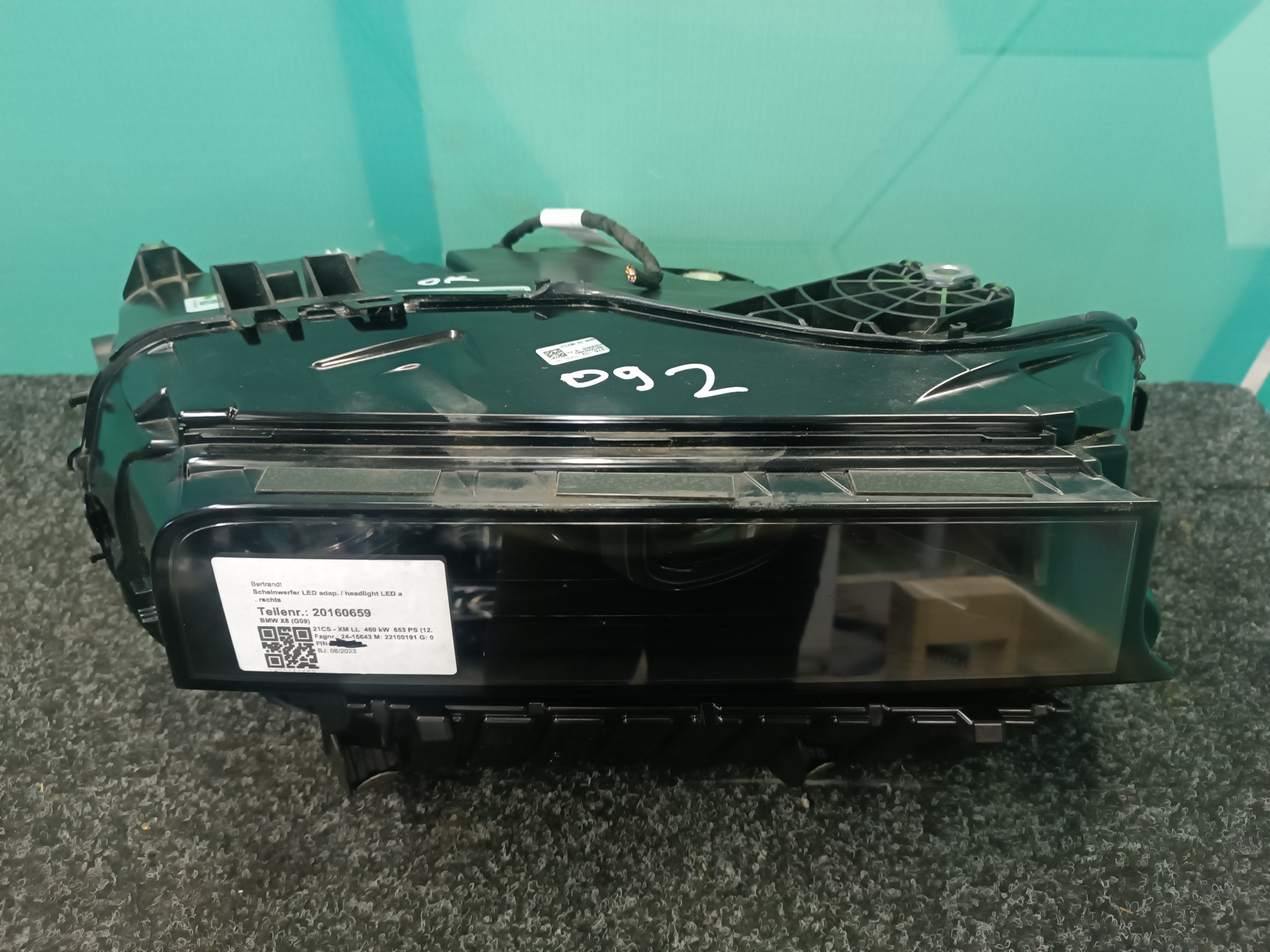 Б/у Фара передня права BMW XM G09 - 1