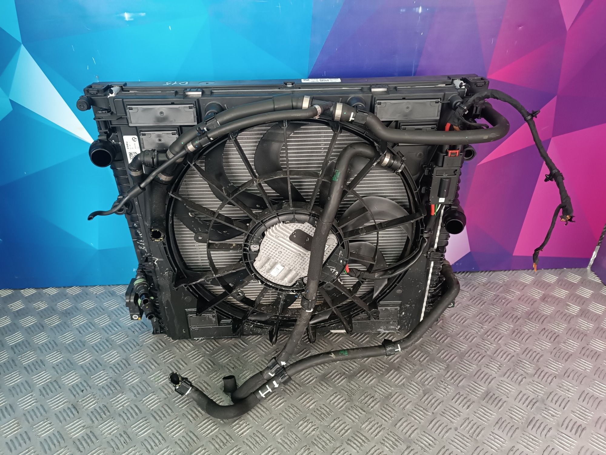 Б/у Касета радіаторів BMW X3 G01 - 1