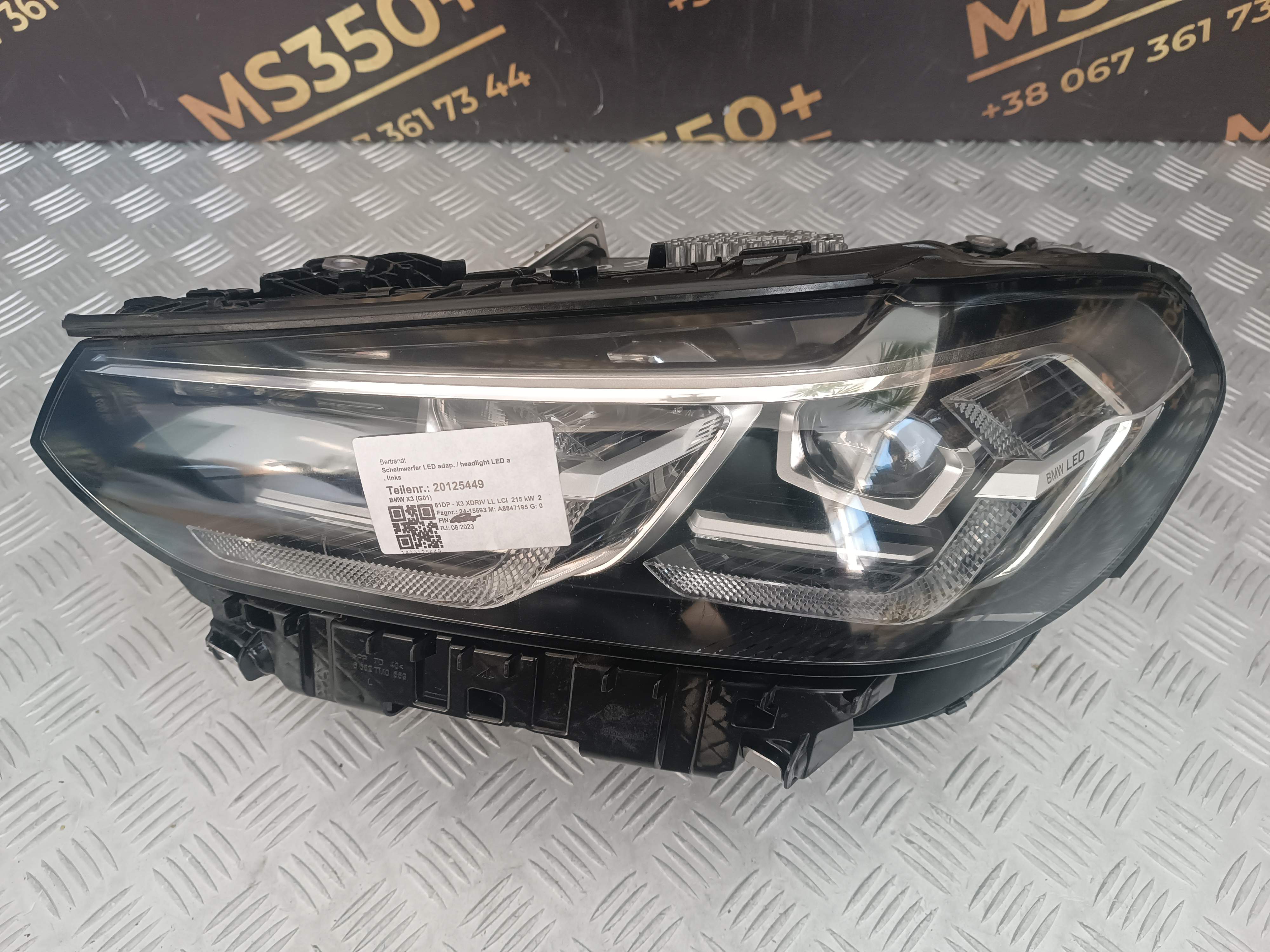 Б/в Фара передняя левая BMW X3 G01 - 1