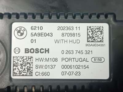 Б/у Панель приладова (щиток приладів) BMW X3 G01