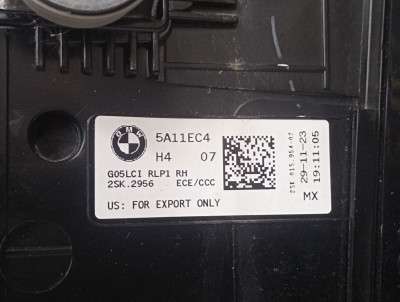 Б/у Ліхтар задній правий BMW X5 G05
