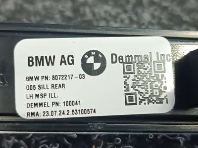 Б/у Накладка декоративна на поріг ліва BMW X5 G05