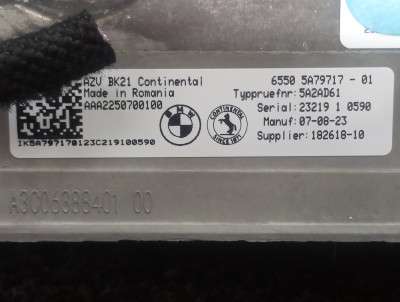 Б/у Монітор (дисплей комп`ютера центральний) BMW X5 G05