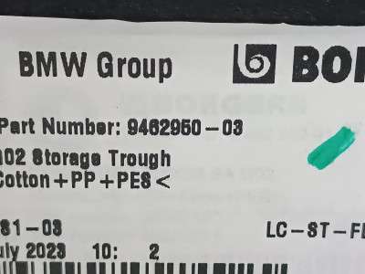 Б/у Полиця багажника BMW X4 G02