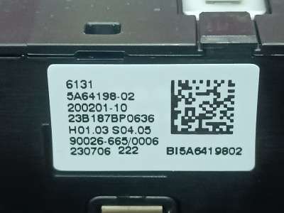 Б/у Блок кнопок в центральну консоль BMW X5M F95