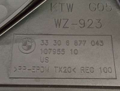 Б/у Захист важіля BMW X7 G07