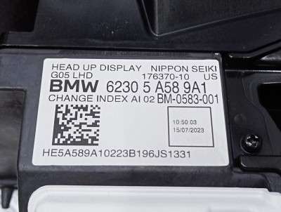 Б/у Проекція на лобове BMW X7 G07