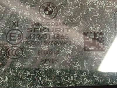 Б/у Скло кватирки двері задньої лівої BMW X7 G07