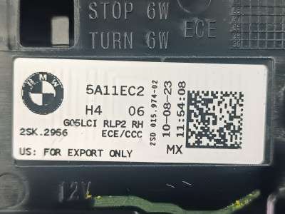 Б/у Ліхтар задній правий BMW X5 G05