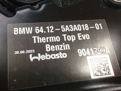 Б/в Отопитель автономный (Webasto) BMW X7 G07