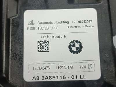 Б/у Фара передня права BMW X5 G05