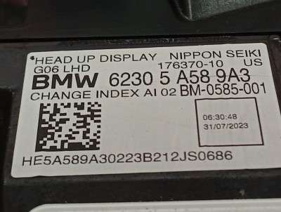 Б/у Проекція на лобове BMW X6M F96
