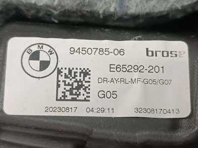 Б/у Склопідйомник електричний двері задньої лівої BMW X7 G07