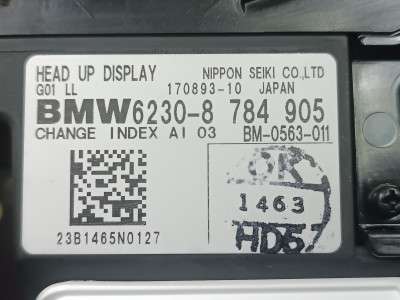 Б/у Проекція на лобове BMW X3 G01