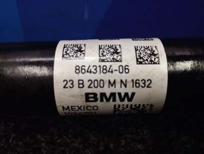 Б/у Піввісь передня права (привідний вал шрус) BMW X3 G01