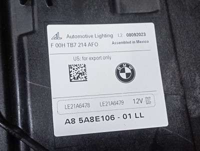 Б/в Фара передняя правая BMW X6 G06