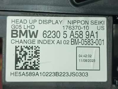 Б/у Проекція на лобове BMW X7 G07