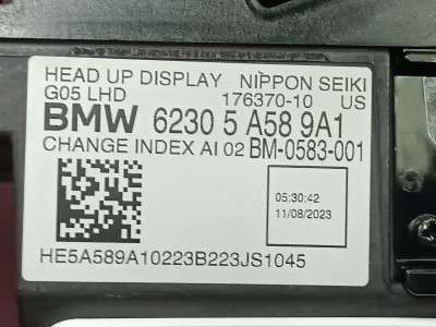 Б/у Проекція на лобове BMW X7 G07