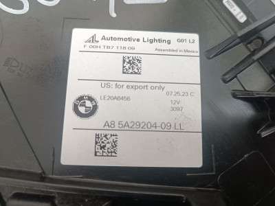 Б/у Фара передня права BMW X3 G01