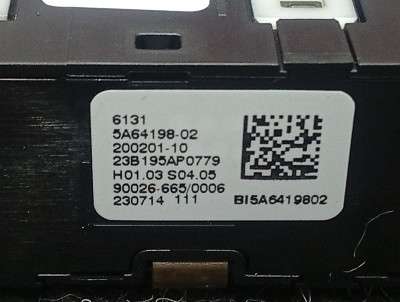Б/у Блок кнопок в центральну консоль BMW X7 G07