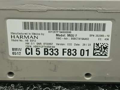 Б/у Блок навигації BMW X4 G02