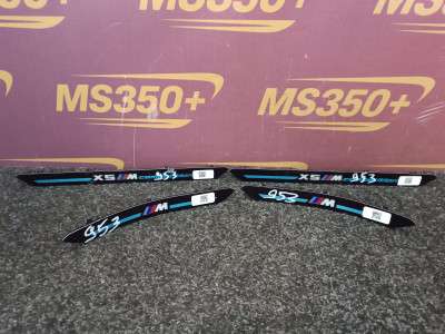 Б/у Накладка декоративна на поріг комплект BMW X5M F95