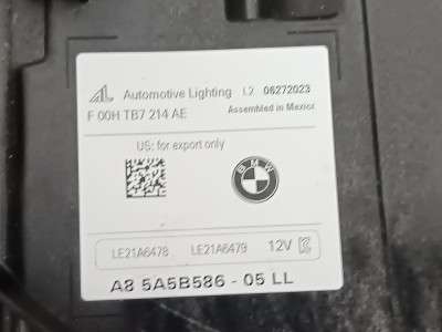 Б/у Фара передня права BMW X5 G05