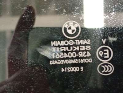Б/у Скло кватирки двері задньої правої BMW X5 G05