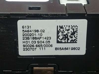 Б/у Блок кнопок в центральну консоль BMW X5 G05