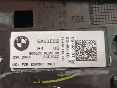 Б/у Задній ліхтар комплект BMW X5 G05