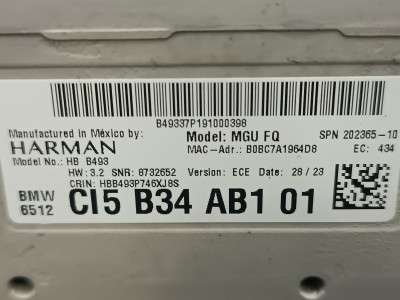 Б/у Блок мультімедіа BMW X3 G01