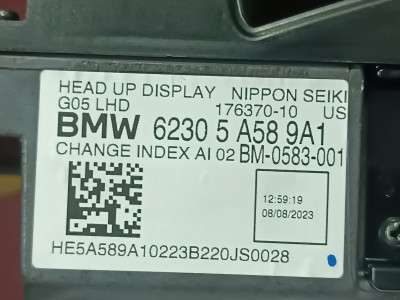 Б/у Проекція на лобове BMW X7 G07