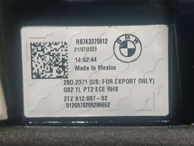 Б/у Ліхтар задній лівий BMW X4 G02