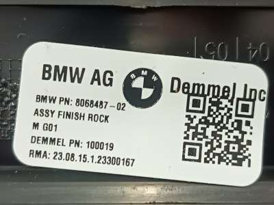 Б/у Накладка декоративна на поріг передня права BMW X3 G01