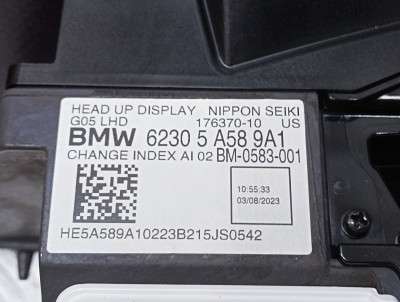 Б/у Проекція на лобове BMW X5 G05