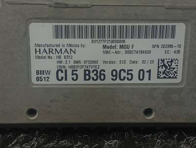 Б/у Блок навигації BMW X3 G01