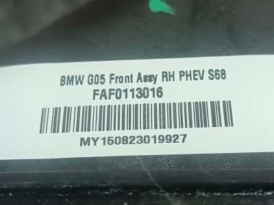 Б/у Пневмоподушка передня права BMW X5 G05