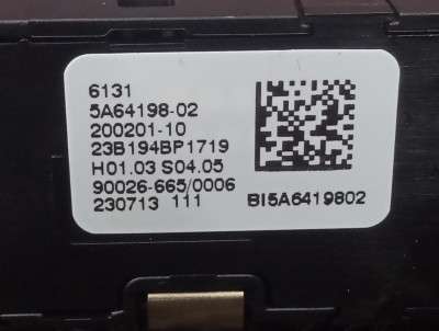 Б/у Блок кнопок в центральну консоль BMW X5 G05