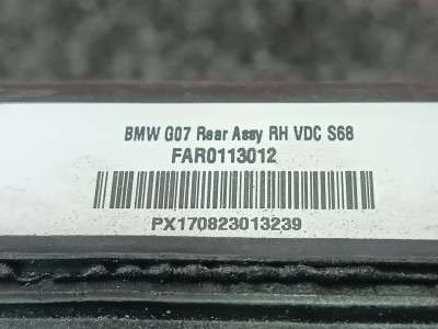Б/у Пневмоподушка задня права BMW X7 G07