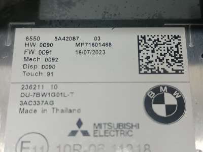Б/у Монітор (дисплей комп`ютера центральний) BMW X4 G02