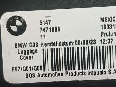 Б/у Шторка (полиця) багажника BMW X3 G01