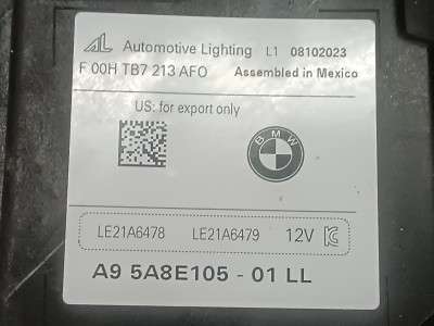 Б/у Фара передня ліва BMW X5 G05