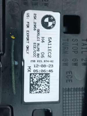 Б/у Ліхтар задній правий BMW X5 G05