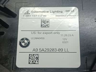Б/у Фара передня ліва BMW X4 G02