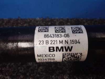 Б/у Піввісь передня ліва (привідний вал шрус) BMW X4 G02